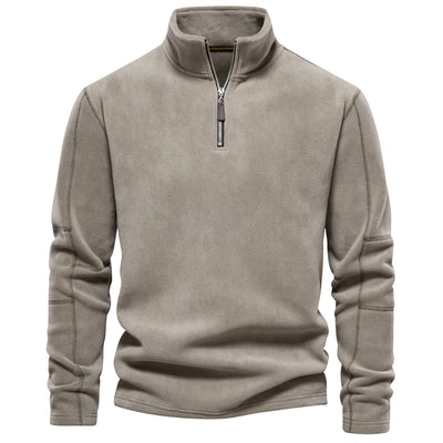 Sudadera Deportiva para Hombre con Cuello Alto y Cierre de Medio Zip - Image 14