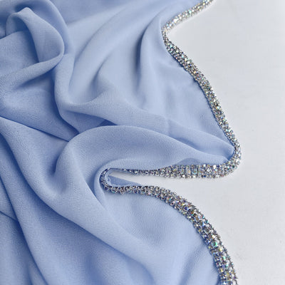 Pañuelo Diamante Ligero en Gasa - Colores Sólidos con Cobertura Total - Image 27