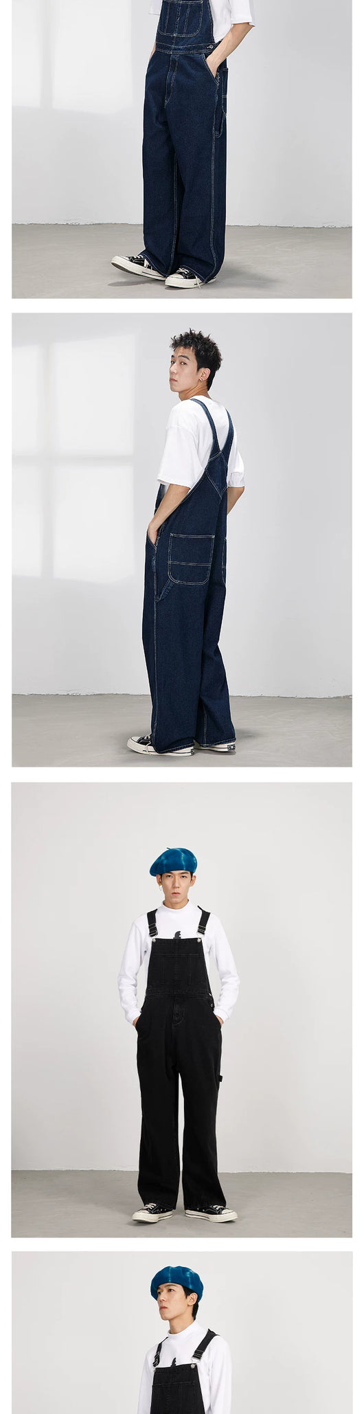 Pantalón de Trabajo Retro Japonés Recto Casual para Hombre - Image 17