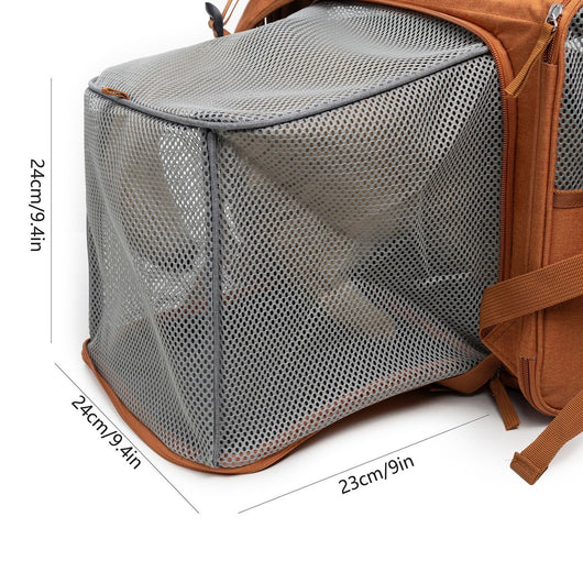 Mochila Transportadora Expandible para Gatos - Ligera y Respirable - Image 19