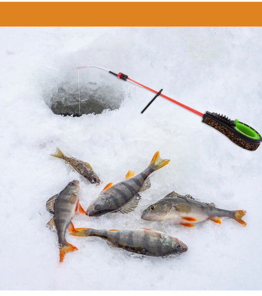 Caña de Pesca en Hielo Portátil con Varilla Removible - Image 20