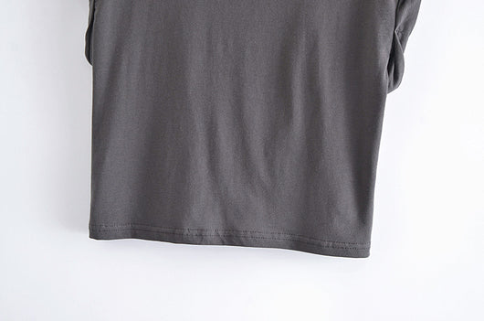 Playera Femenina Cuello Redondo Manga Corta con Moño Estampado - Image 26