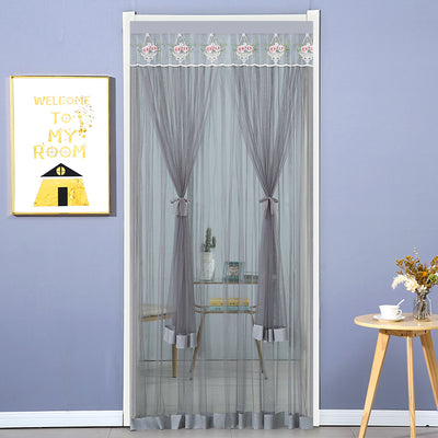 Cortina de Malla Antimosquitos sin Perforaciones - Tela Decorativa para Todas las Estaciones - Image 18
