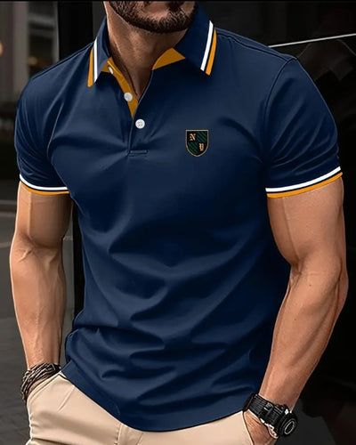 Camisa Casual Estampada con Cuello Solapa para Hombre - Image 23
