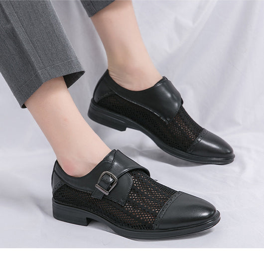Sandalias de Cuero Respirable con Punta Afilada - Comodidad Casual - Image 20