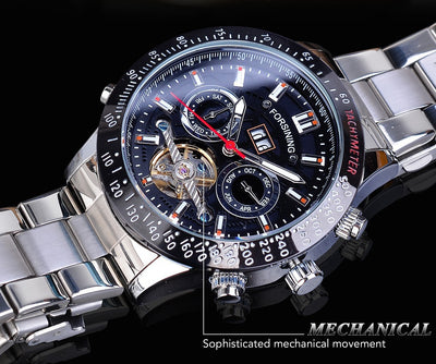 Reloj Automático Tourbillon Multifunción Estilo Casual - Image 12
