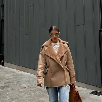 Abrigo Casual Maillard para Mujer - Image 21