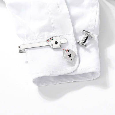 Gemelos de Póker y Pasador de Corbata Ejecutivo - Image 12