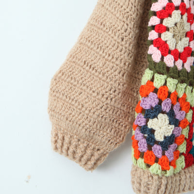 Suéter Holgado con Bordado Floral para Mujer - Image 12