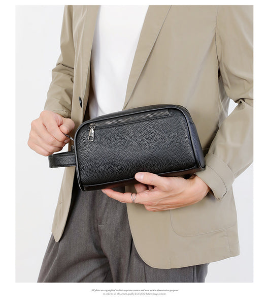 Cartera de Cuero para Hombre - Portadocumentos Ejecutivo de Gran Capacidad - Image 38