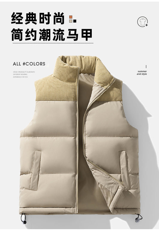 Chaleco Moderno para Hombre con Bloques de Color - Image 11