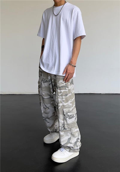 Pantalones Slim Drapeado de Corte Recto Estilo Urbano - Image 23