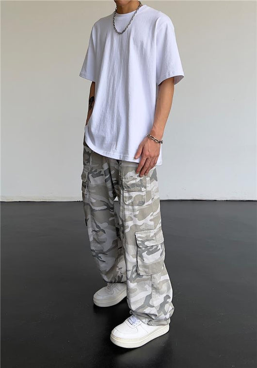 Pantalones Slim Drapeado de Corte Recto Estilo Urbano - Image 23