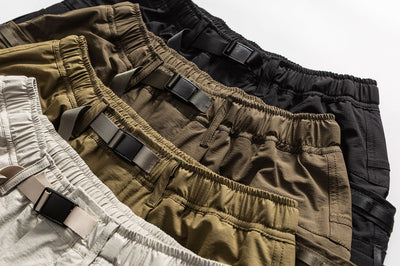 Pantalones Cortos Sueltos Japoneses con Bolsillos Grandes para Hombre - Image 54
