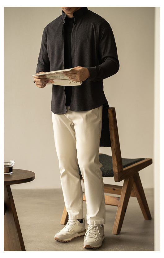 Camisa Slim Casual para Otoño e Invierno - Image 25