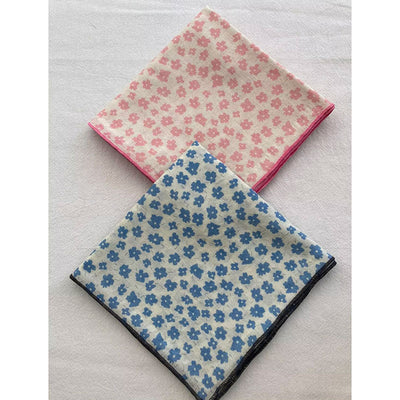 Pañuelo Artístico de Algodón y Lino - Estilo Coreano para Mujer - Image 15