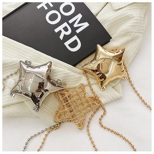 Bolsa Crossbody Estrella de Zinc con Diseño Brillante Minimalista - Image 28