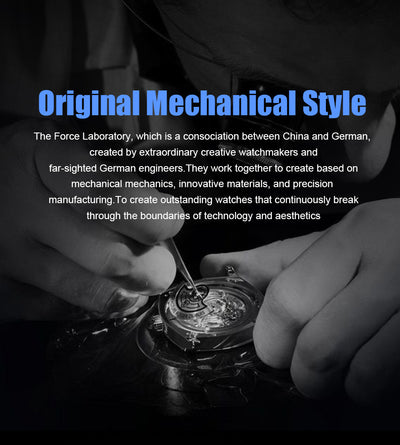 Reloj Mecánico para Hombre Profesional Luminoso Resistente al Agua - Image 18