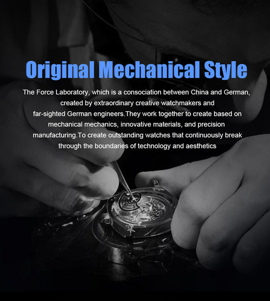 Reloj Mecánico para Hombre Profesional Luminoso Resistente al Agua - Image 18