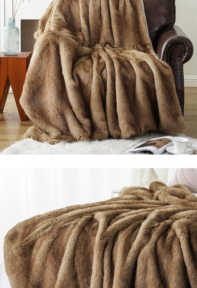 Manta Térmica de Peluche Engrosada para Otoño e Invierno - Image 22