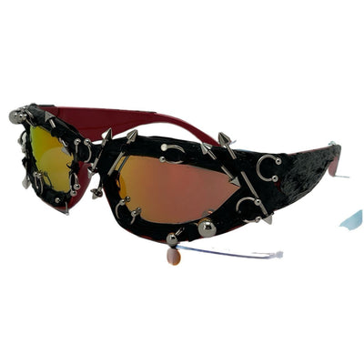 Gafas de Sol Punk con Remaches Decorativos - Estilo Street - Image 31