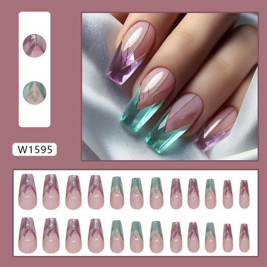 Esmalte de Uñas French Wear Azul y Púrpura Brillante - Image 13
