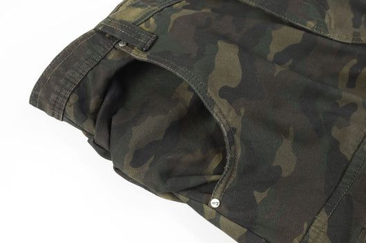 Pantalón de Trabajo Camuflaje Americana Cintura Alta Pierna Ancha - Image 11