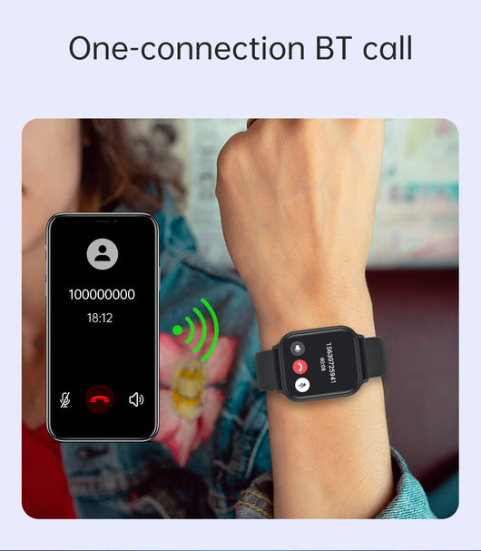 Reloj Inteligente Deportivo 1.83" con Monitor Cardíaco, Sueño y Bluetooth IP68 - Image 11