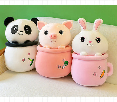 Almohada Decorativa Muñeca Taza de Té con Funda Aireada - Image 16