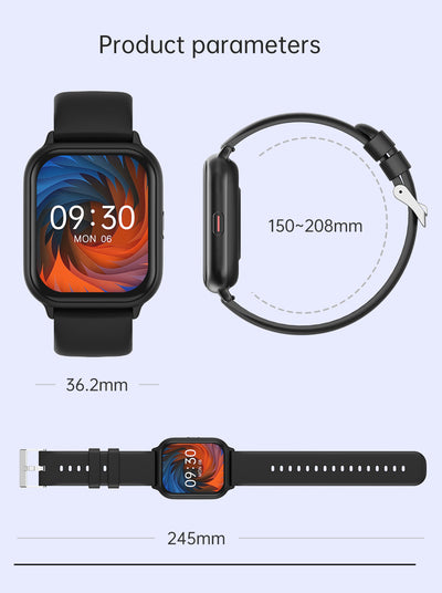 Reloj Inteligente Deportivo 1.83" con Monitor Cardíaco, Sueño y Bluetooth IP68 - Image 7
