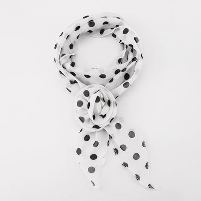 Pañuelo de Seda Estampado Leopardo y Lunares - Diseño Premium Rosa - Image 12