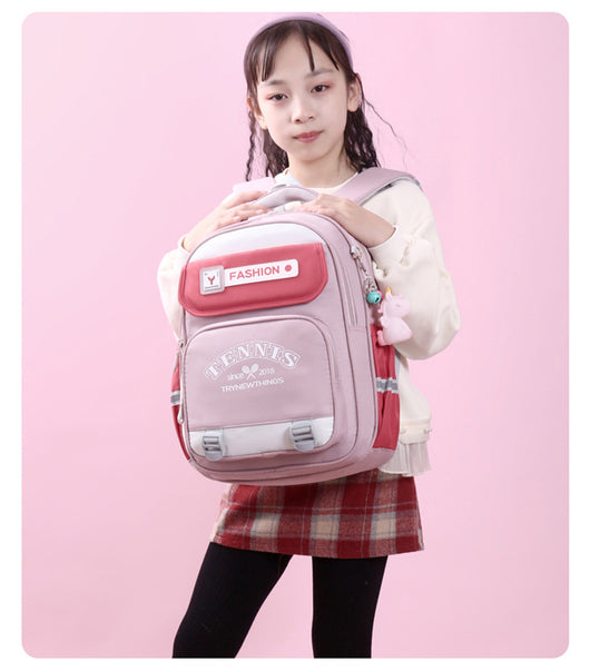 Mochila Escolar de Gran Capacidad - Alivio de Carga para Estudiantes - Image 25