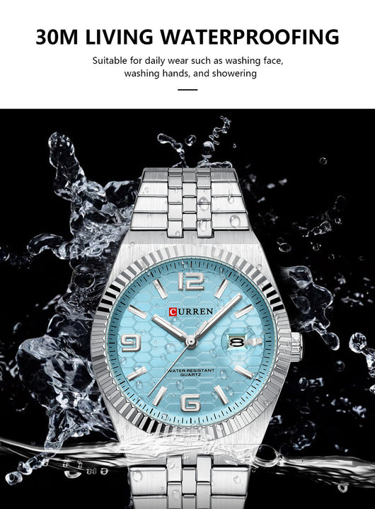 Reloj de Negocios para Hombre con Esfera Redonda - Image 10