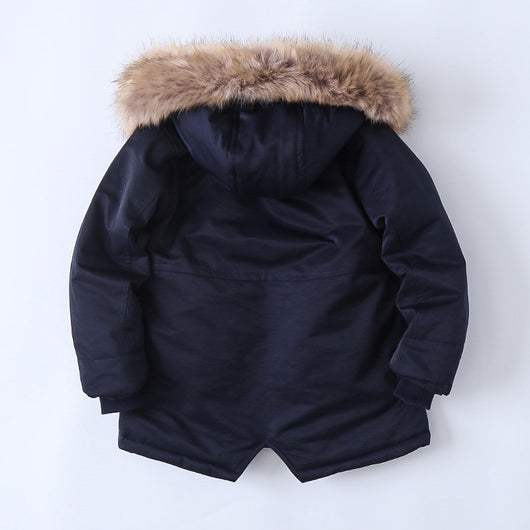 Chaqueta Acolchada Térmica para Niños - Algodón Grueso con Forro Polar - Image 46
