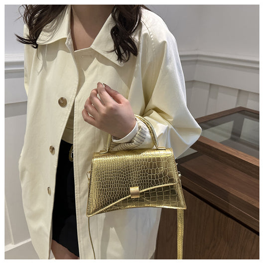 Bolso de Cuero PU Texturizado Casual para Mujer - Diseño Minimalista - Image 44