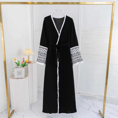 Cardigan Elegante con Bordados para Vestido Musulmán Mujer - Image 51
