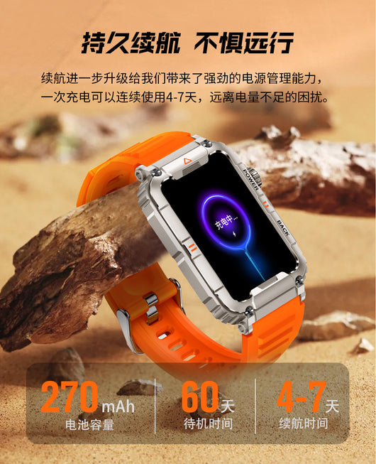 Reloj Inteligente con Monitor de Frecuencia Cardíaca, Oxígeno y Presión Arterial - Image 27