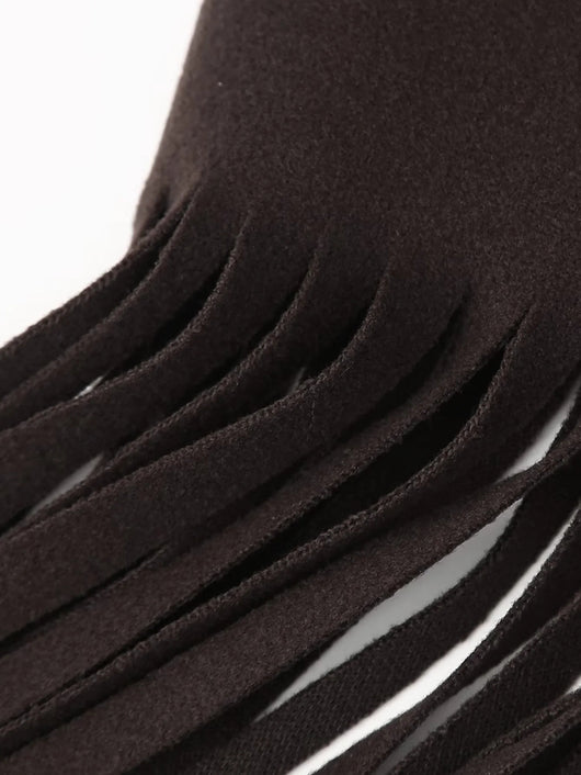 Abrigo de Lana con Flecos para Mujer - Estilo Urbano - Image 34