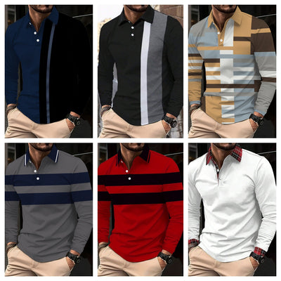 Camisa Casual Slim Fit con Estampado 3D y Cuello Solapa - Image 22