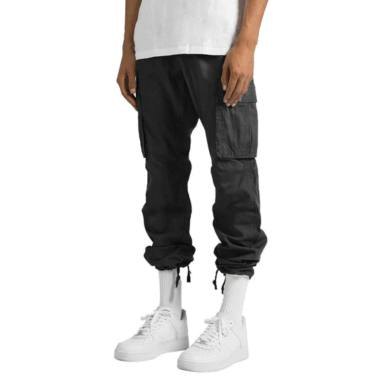 Pantalones Casuales con Múltiples Bolsillos y Cordón Ajustable - Image 64