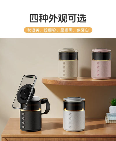 Cargador Inalámbrico con Parlante Bluetooth 2 en 1 - Regalo Perfecto - Image 12