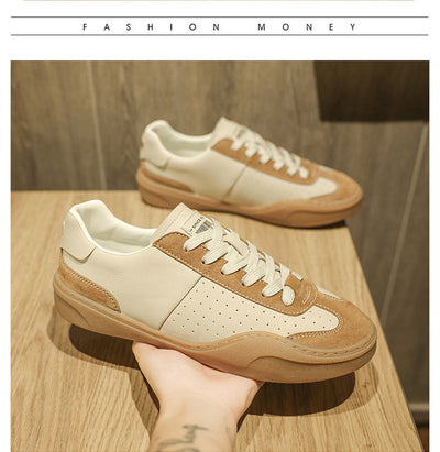 Zapatos Casuales de Cuero Genuino con Plataforma y Detalles en Contraste - Image 13