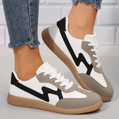 Zapatillas Deportivas Casuales Elegantes con Cordones para Mujeres - Image 16