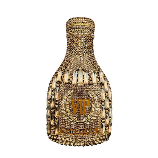 Bolso de Cena Elegante con Diseño de Botella de Champagne y Mano de Diamantes - Image 19