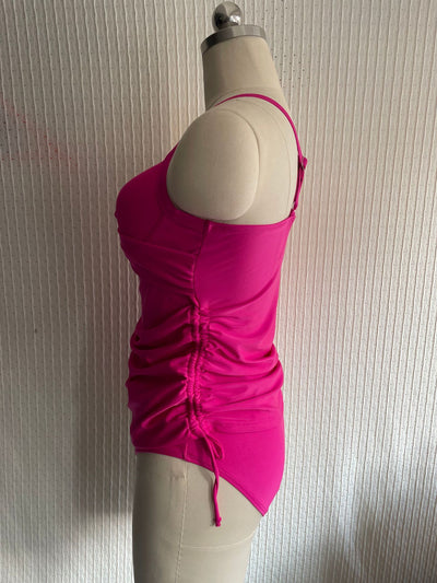 Traje de Baño Separado Mujer Ajustado Color Sólido Nylon Premium - Image 21
