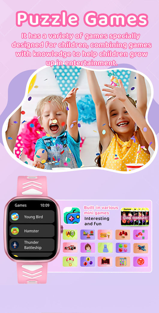 Reloj Inteligente para Niños y Adolescentes con Llamadas Bluetooth y Detección de Sueño - Image 23