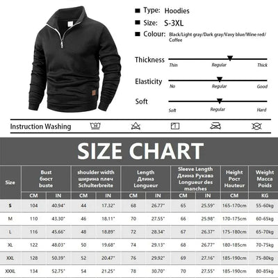Suéter Cuello Alto Slim Fit para Hombre - Calidez y Estilo - Image 13