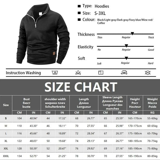 Suéter Cuello Alto Slim Fit para Hombre - Calidez y Estilo - Image 13