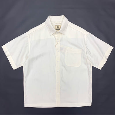 Camisa Retro Japonesa de Lino y Algodón de Manga Corta con Dobladillo Plano - Image 23