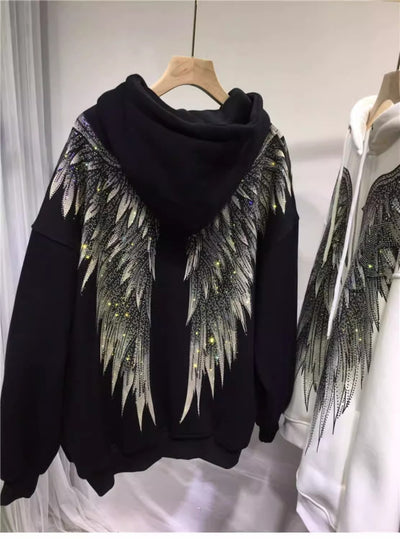 Abrigo Sudadera Acolchado de Lujo con Bordado Pesado y Detalles Brillantes - Image 27